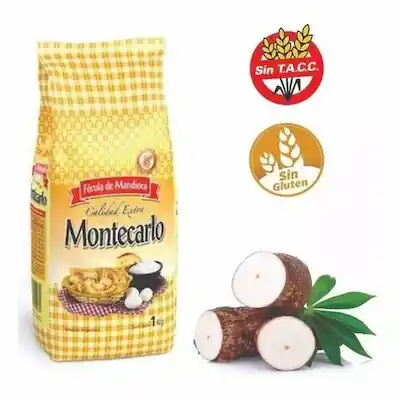 Fécula de mandioca Monte Carlo sin T.A.C.C