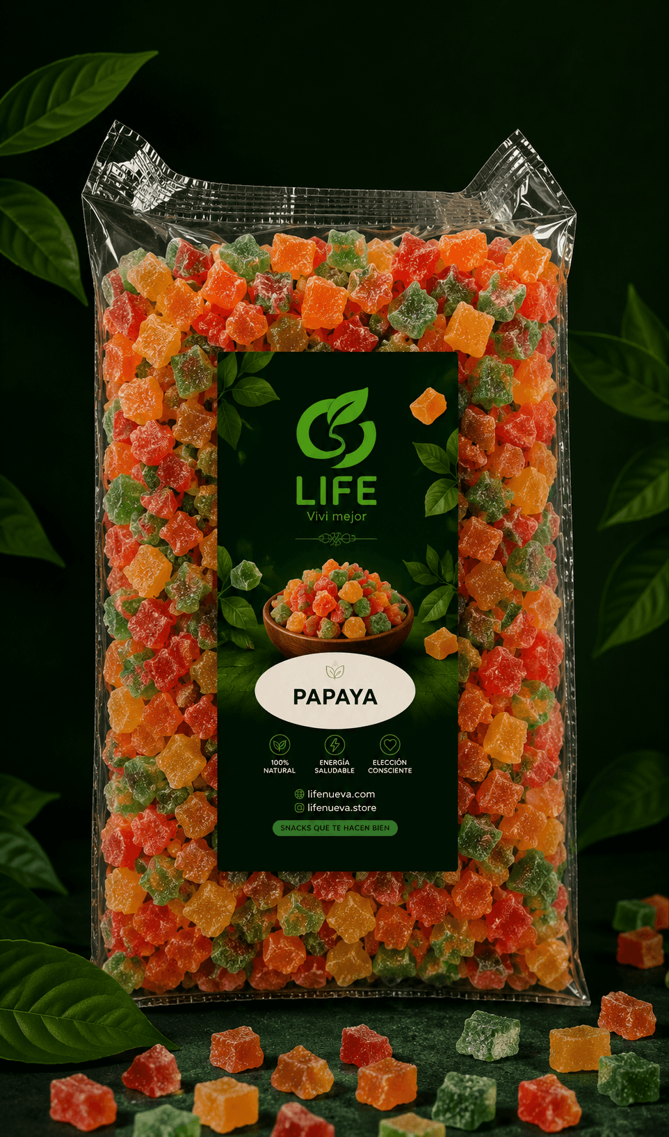 Papaya deshidratada