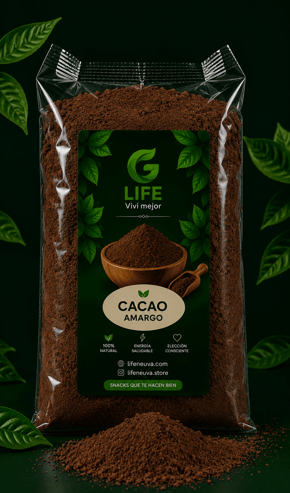 Cacao Amargo puro