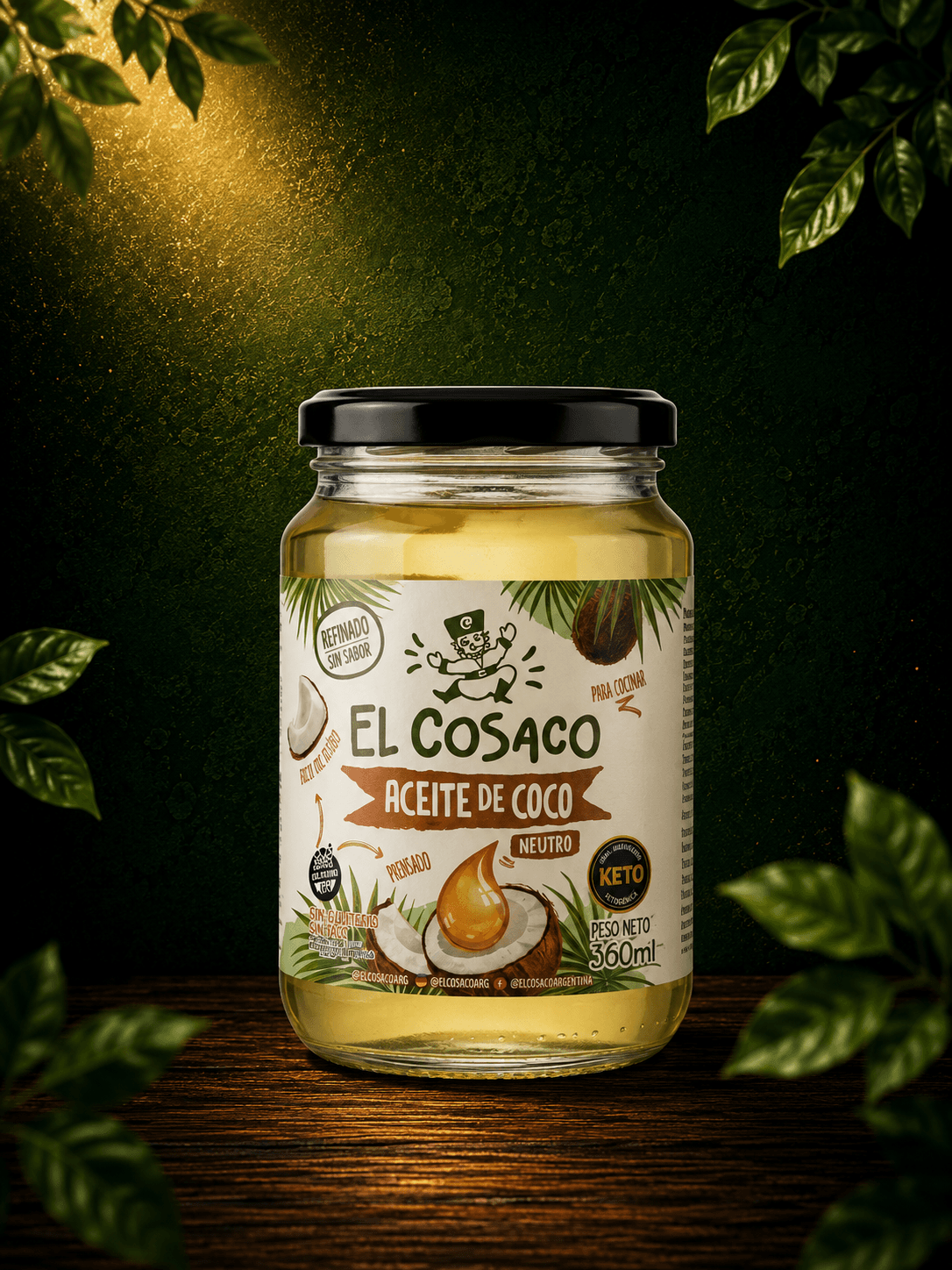 Aceite de Coco neutro 360ml
