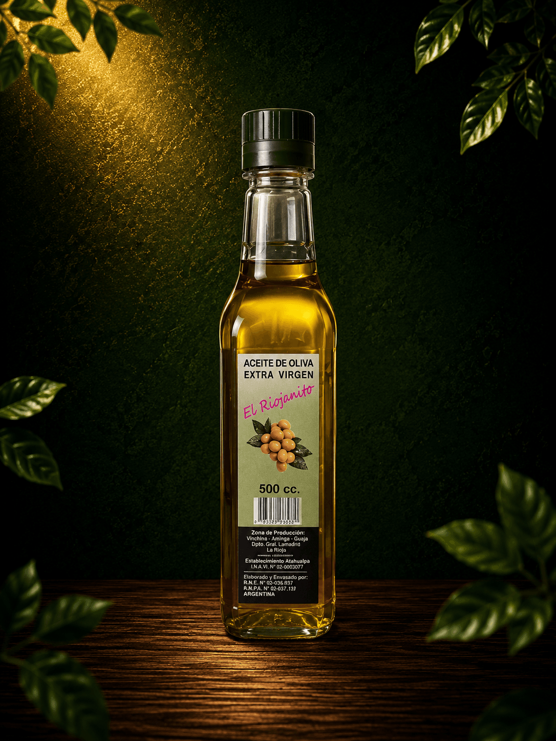 Aceite de oliva extra virgen