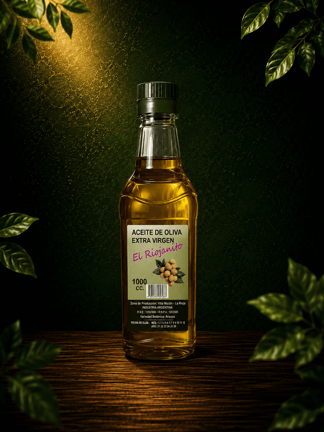 Aceite de oliva extra virgen