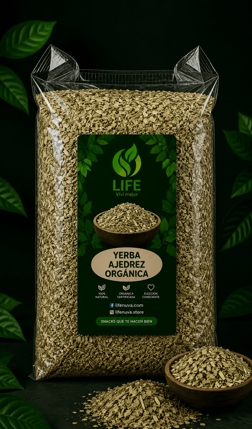 Yerba Ajedrez orgánica