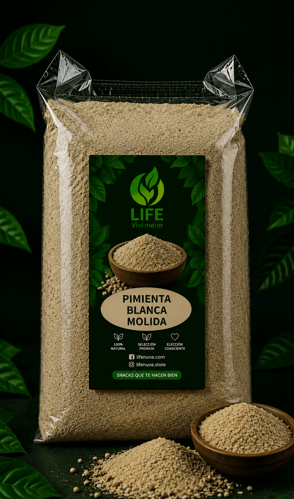 Pimienta Blanca molida