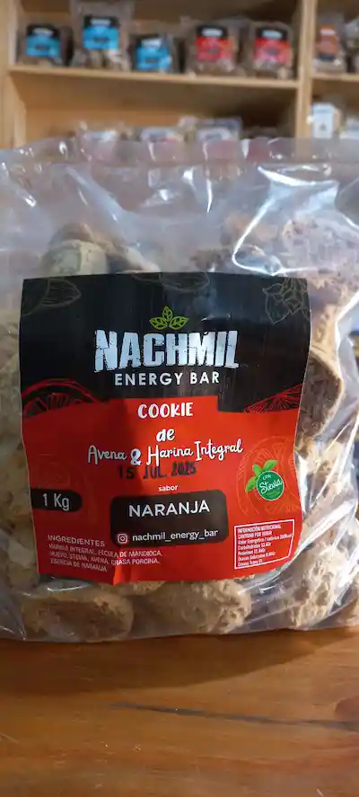 Cooki de Harina integral y avena sabor naranja