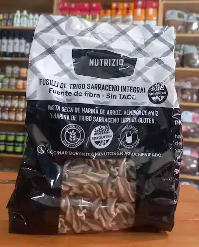 Fusilli de trigo sarraceno integral sintacc
