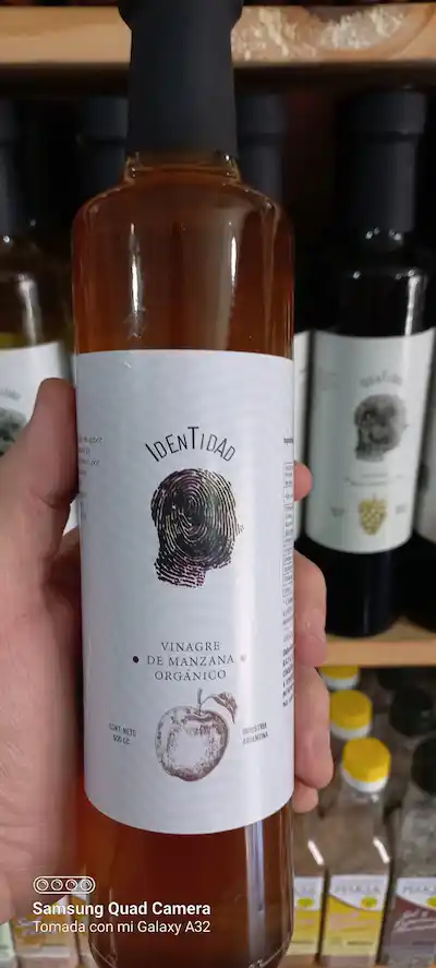 Vinagre orgánico de manzana